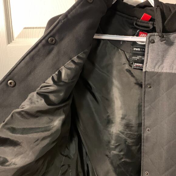 686 Women's Autumn Insulator Jacket Size S Black DWR Finish Hooded Outdoor Snaps - Picture 9 of 14